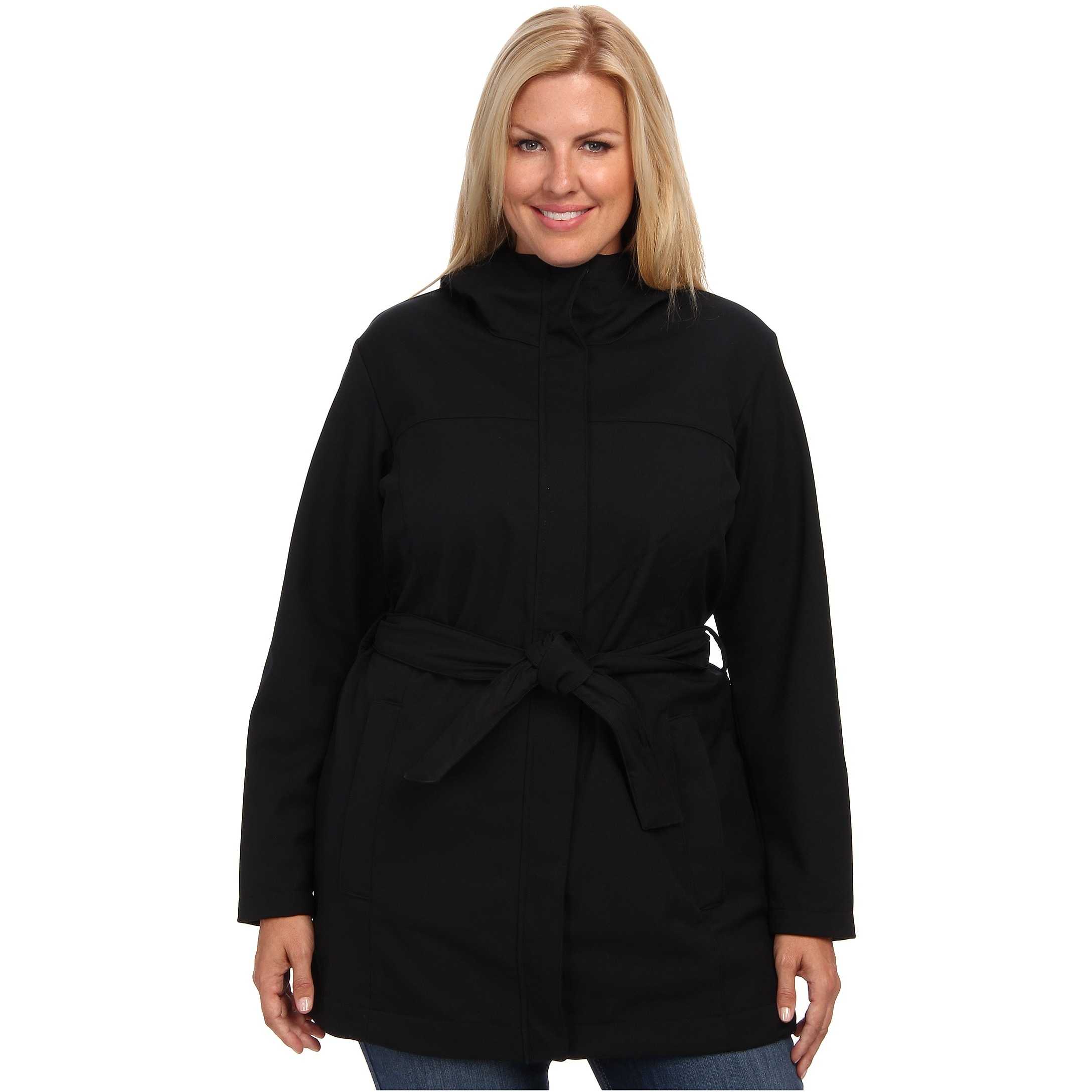 Columbia Plus Size Take to the Streets Trench Black trench femei