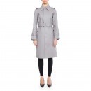 Balenciaga Mackintosh Trench Coat GRIS pentru dama