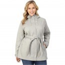 Columbia Plus Size Pardon My Trench Rain Jacket Flint Grey pentru femei