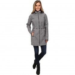 The North Face Apex Bionic Trench Coat Graphite Grey Heather trench dama